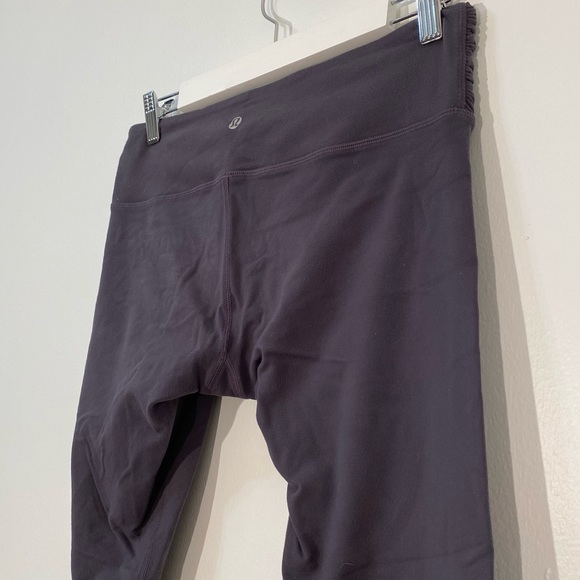 Lululemon grey low rise ruched leggings size 6 - Picture 10 of 11